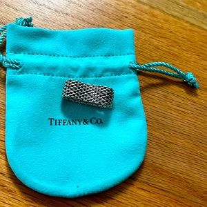 Tiffany mesh ring size 7